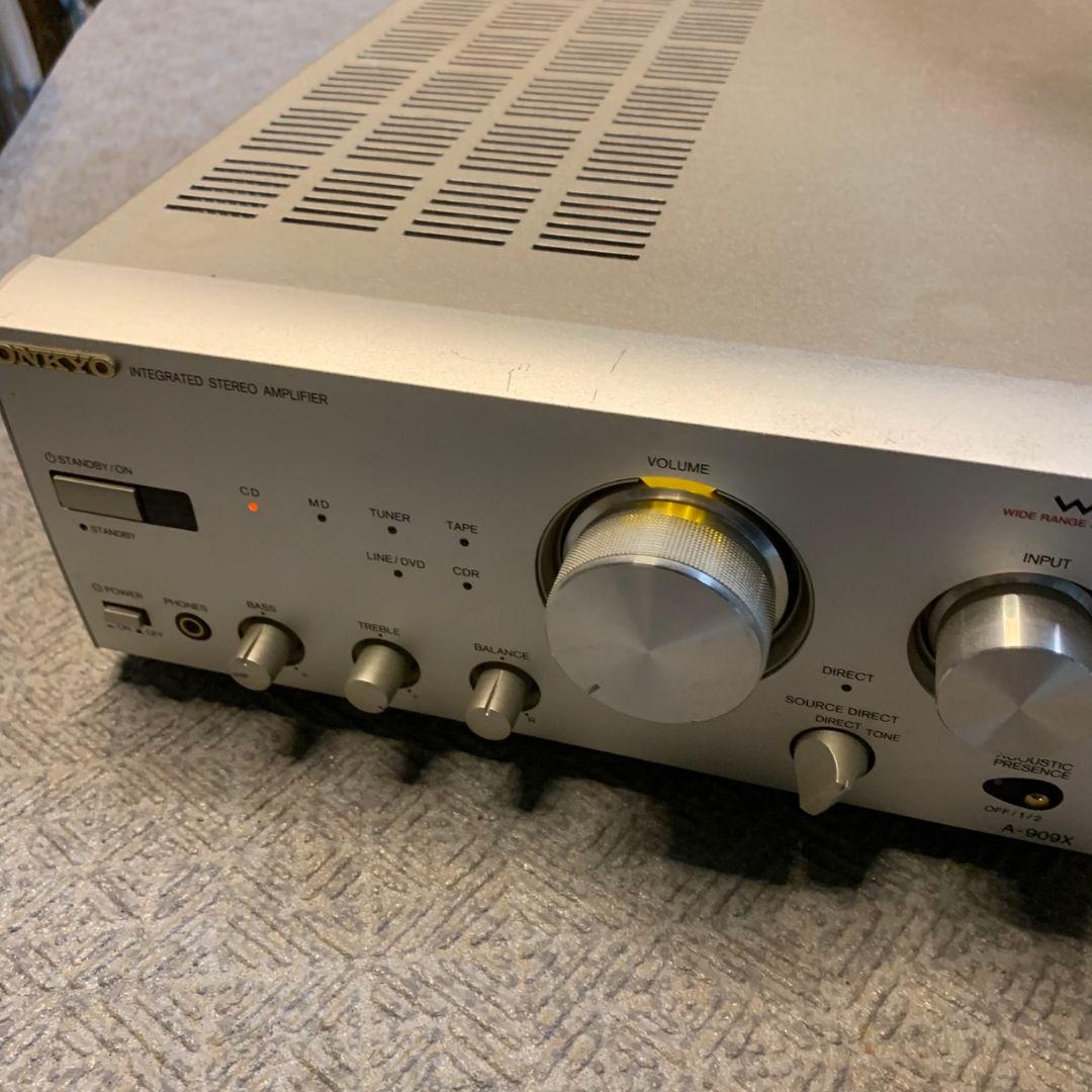 G261\" ONKYO ステレオセット A-909X K-185 D-SX9A