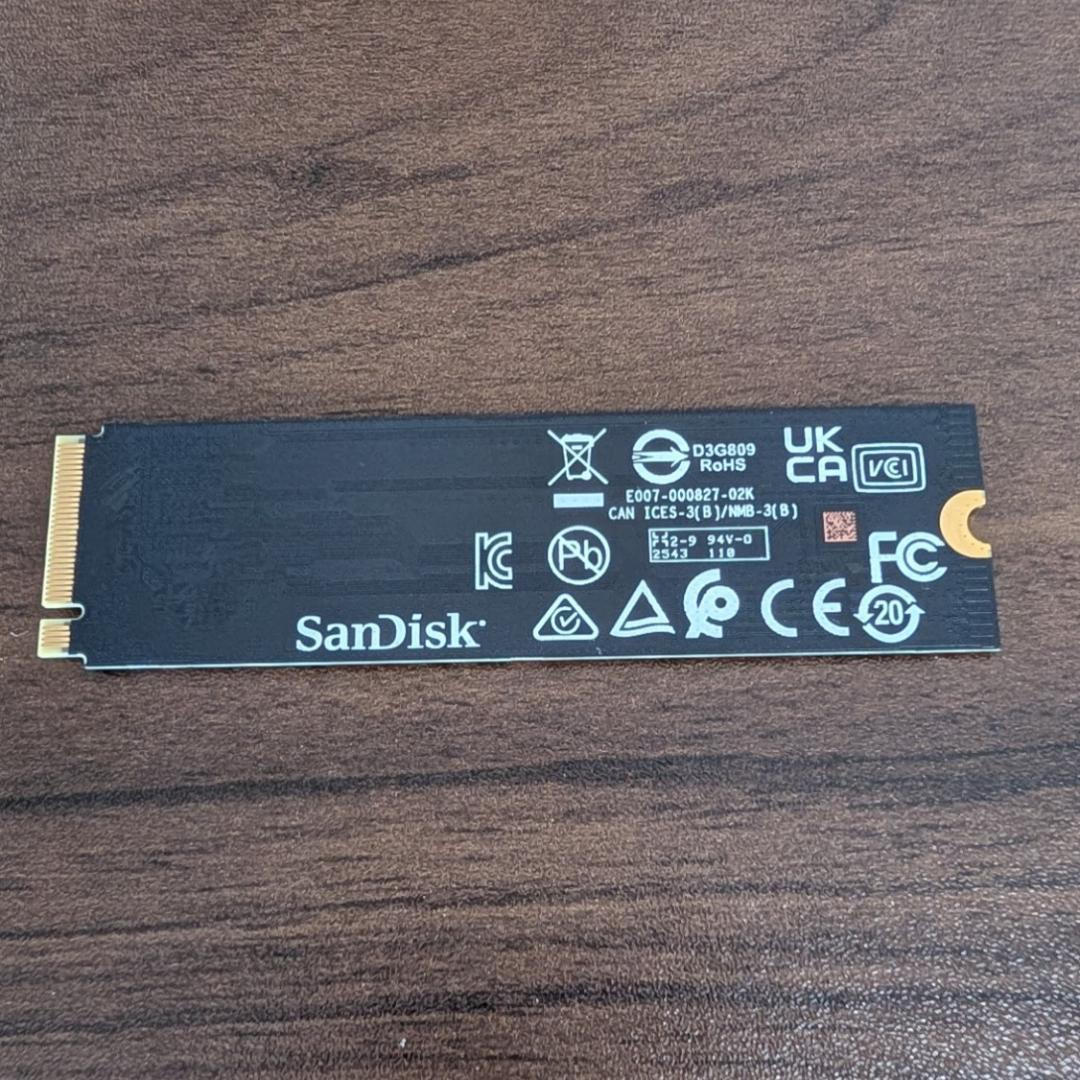 WD_BLACK SN7100 1TB NVMe SSD【最新モデル】