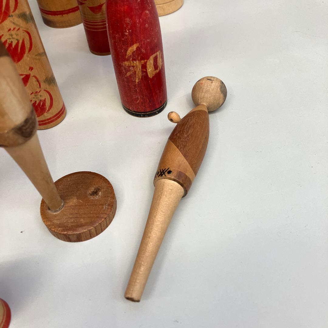 昭和レトロ こけし 小芥子 26体セット セット売り まとめ売り 木製 伝統工芸