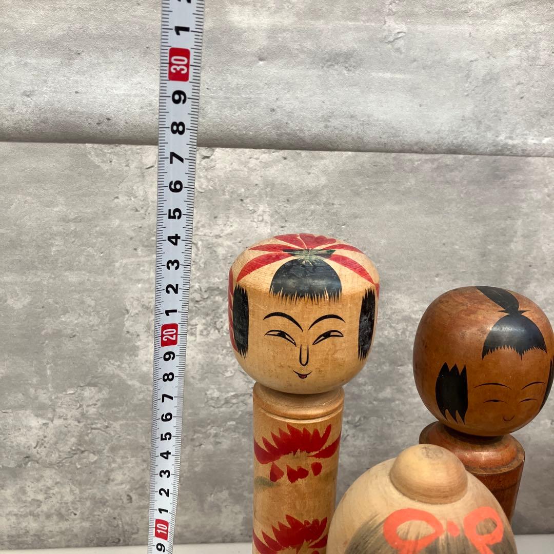 昭和レトロ こけし 小芥子 26体セット セット売り まとめ売り 木製 伝統工芸