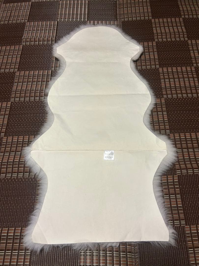 のりちゃん用　ムートン1.５匹　３枚　ホワイト