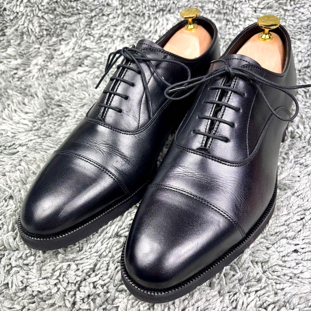 極美品✨リーガル REGAL ストレートチップ レザー ブラック 黒 軽量