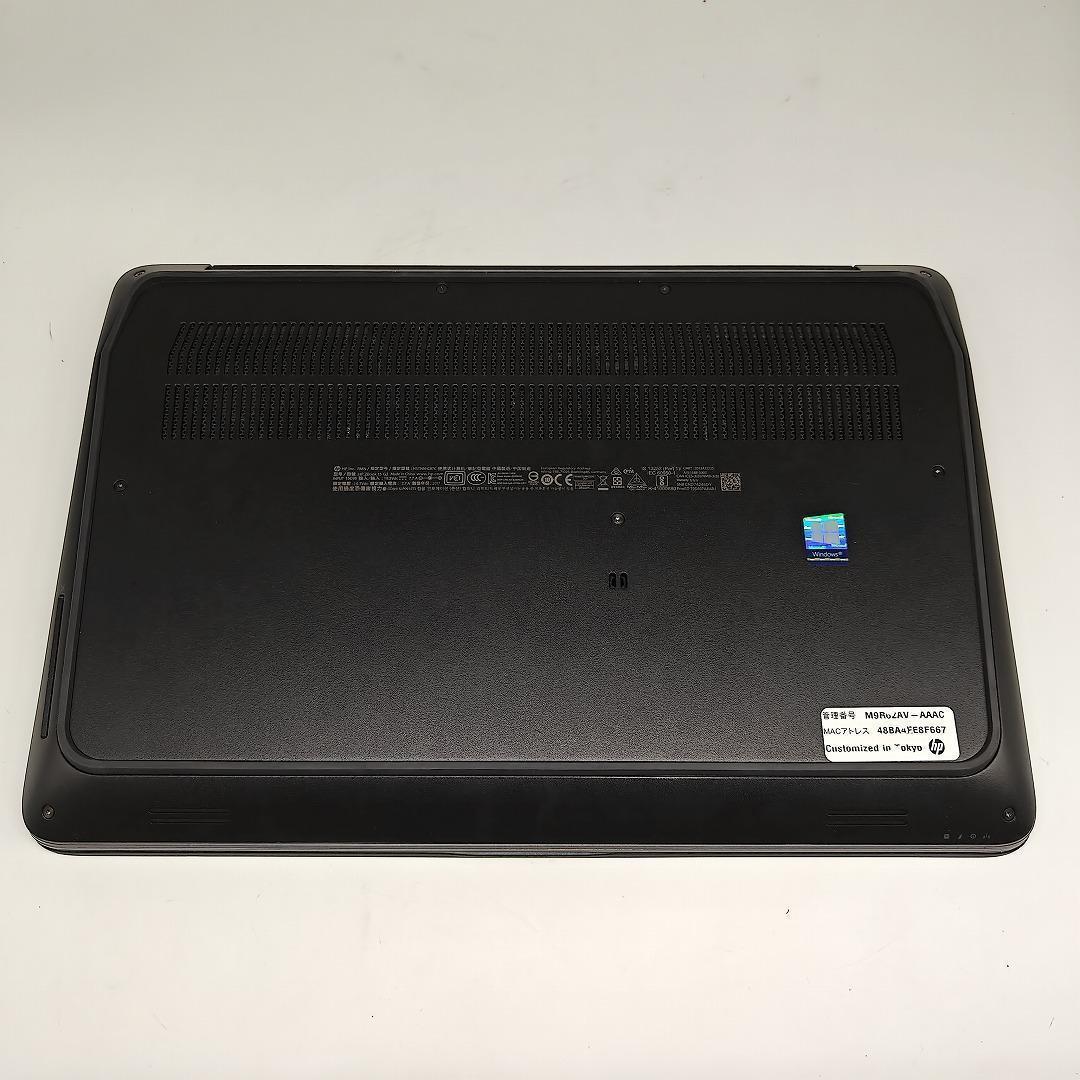 【HP】ZBook 爆速i7 SSD512GB+HDD1TB 大型ノートPC