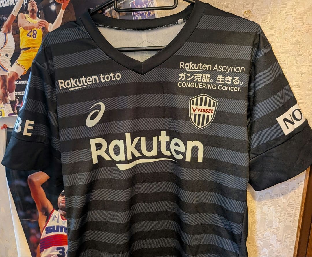 ヴィッセル神戸 2019サードユニフォーム ダビド・ビジャとイニエスタTシャツ