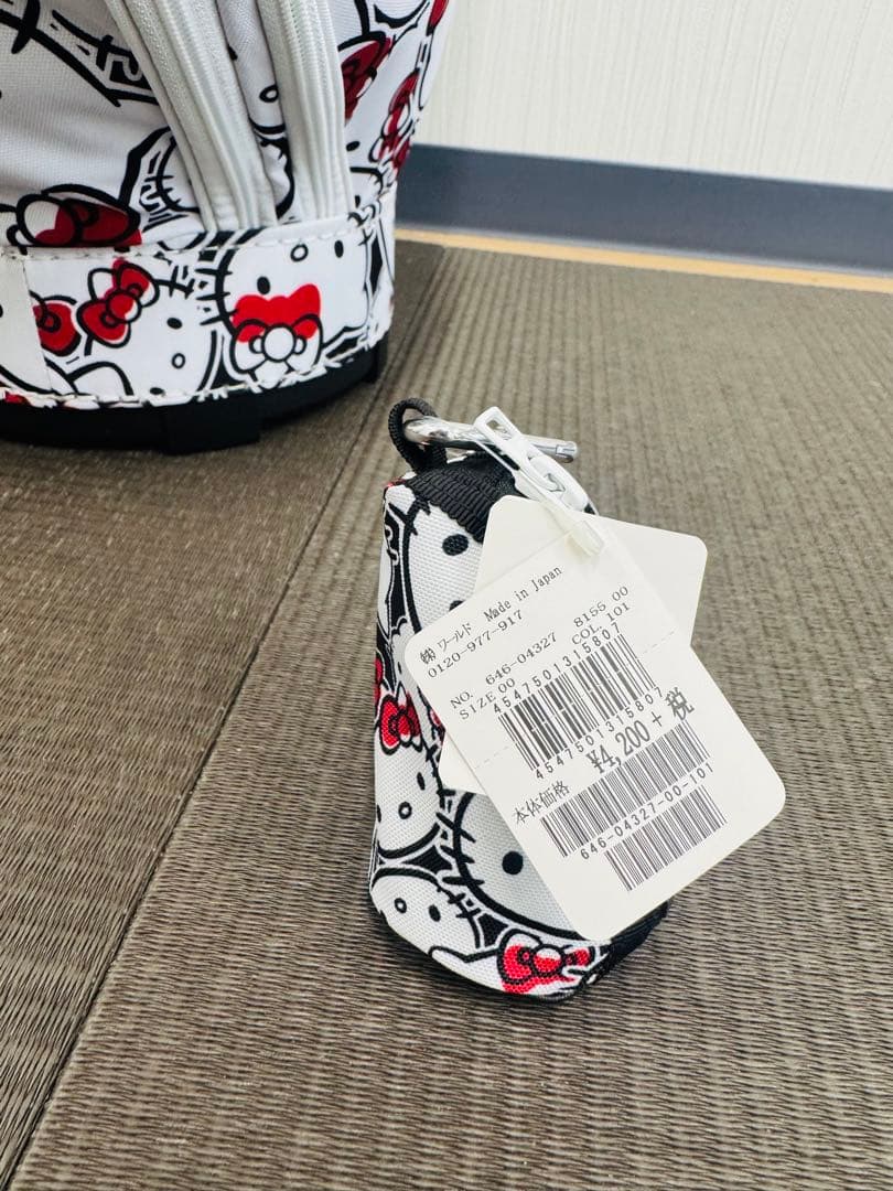 ハローキティ アダバット　スペシャルコラボ　ゴルフバッグ 【新品未使用】