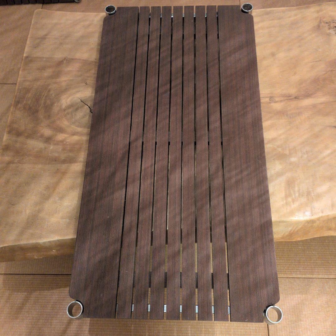 ホームエレクター　ブランチシェルフ　ダークブラウン2枚セット