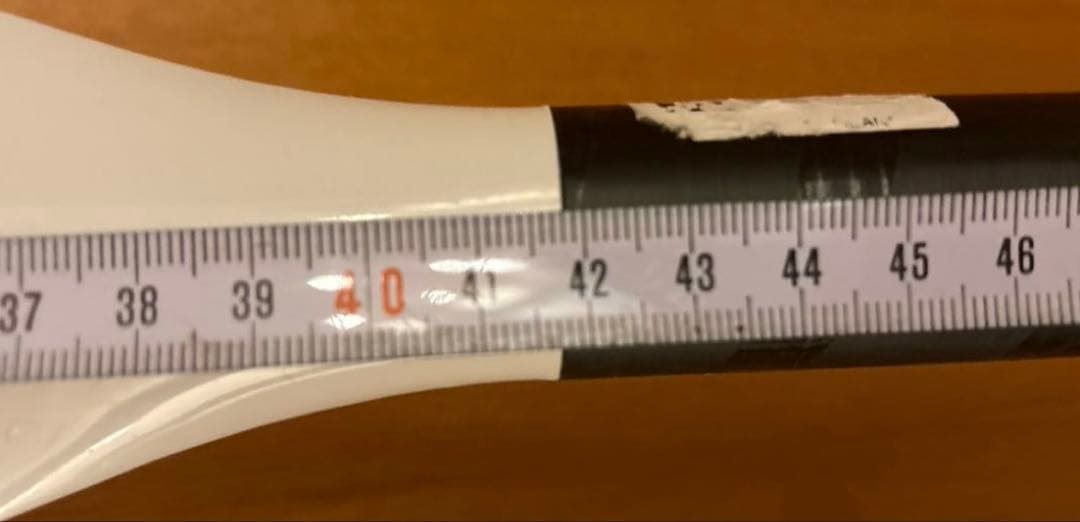 STARBOARD スターボード★パドル　ハイブリッドカーボン白×黒