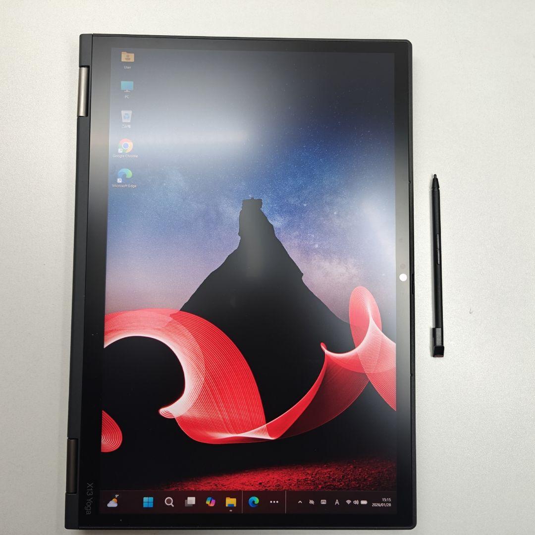 美品 ThinkPad X13 Yoga Gen2 タッチパネル
