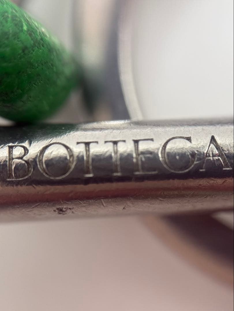 BOTTEGA VENETA グリーンキーホルダー
