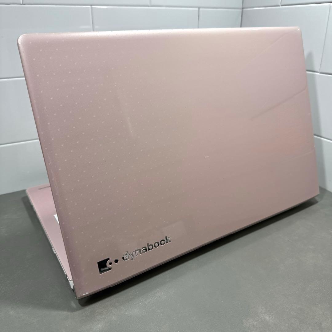 【超レア】東芝ダイナブックフォーマルロゼ☘8世代i7☘️NVMe256+1TB