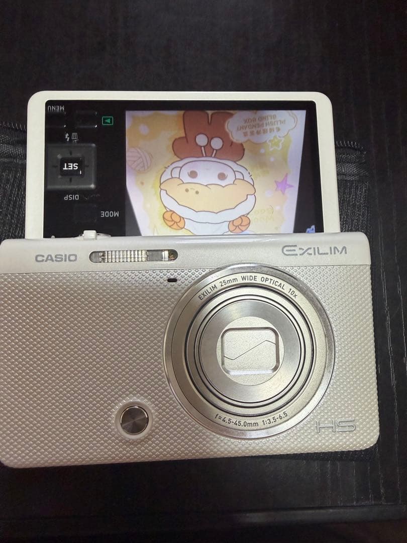 美品 カシオ EXILIM EX-ZR70WE ホワイト