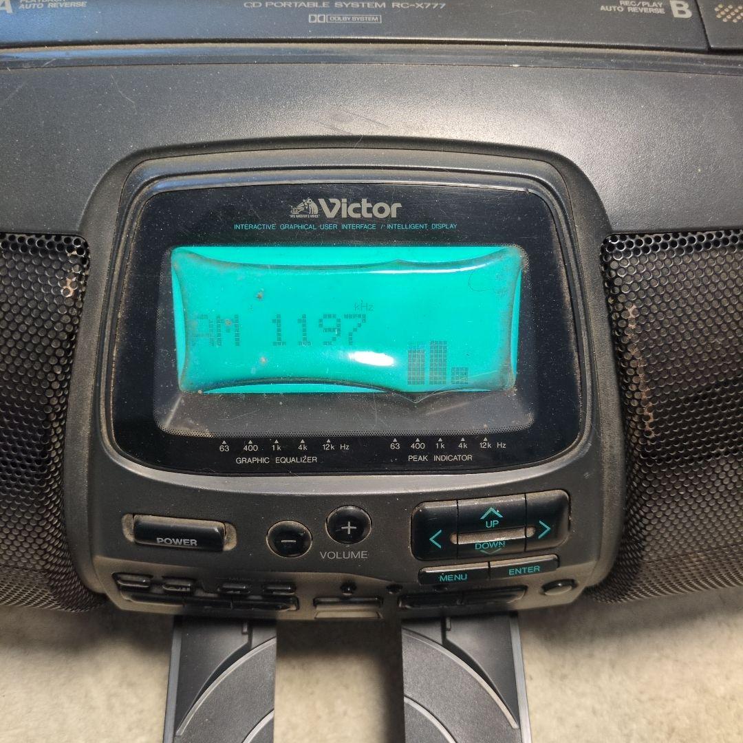 ビクター RC-X777 ビクター ラジカセ CD以外動作確認済み