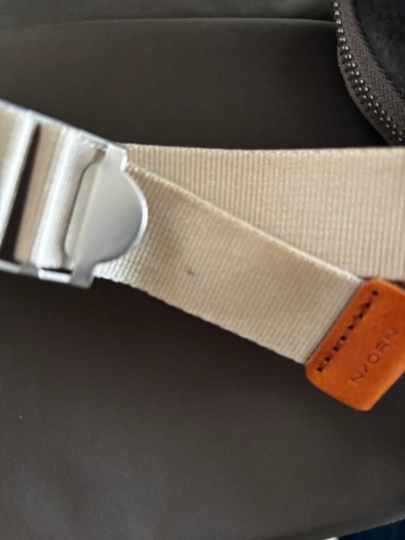 【美品】ノルン【N/ORN 】抱っこバッグ　ショルダーバッグ ヒップシート