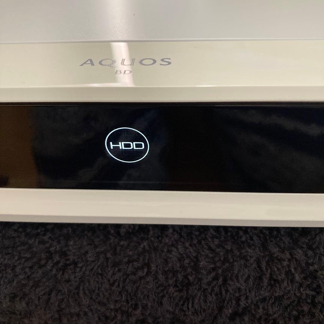 SHARP AQUOS BD-W1800W ブルーレイレコーダーホワイトカラー