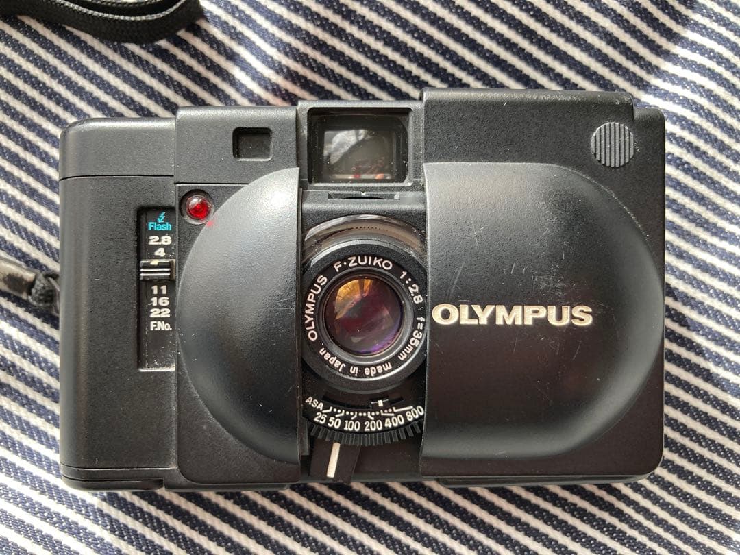 動作品　OLYMPUS XA コンパクトフィルムカメラ