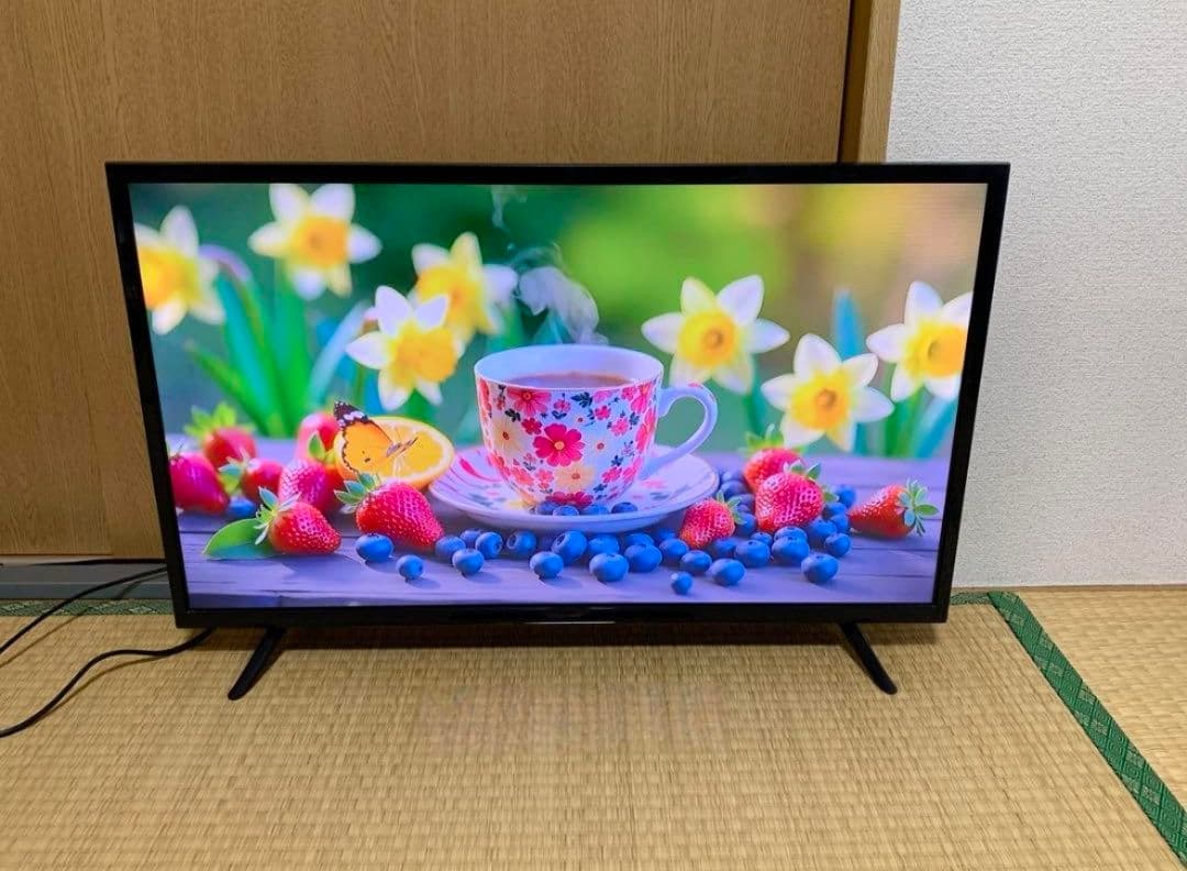 2021年製 IRISOHYAMA液晶テレビ　32型 裏番組録画⭐ 映り綺麗