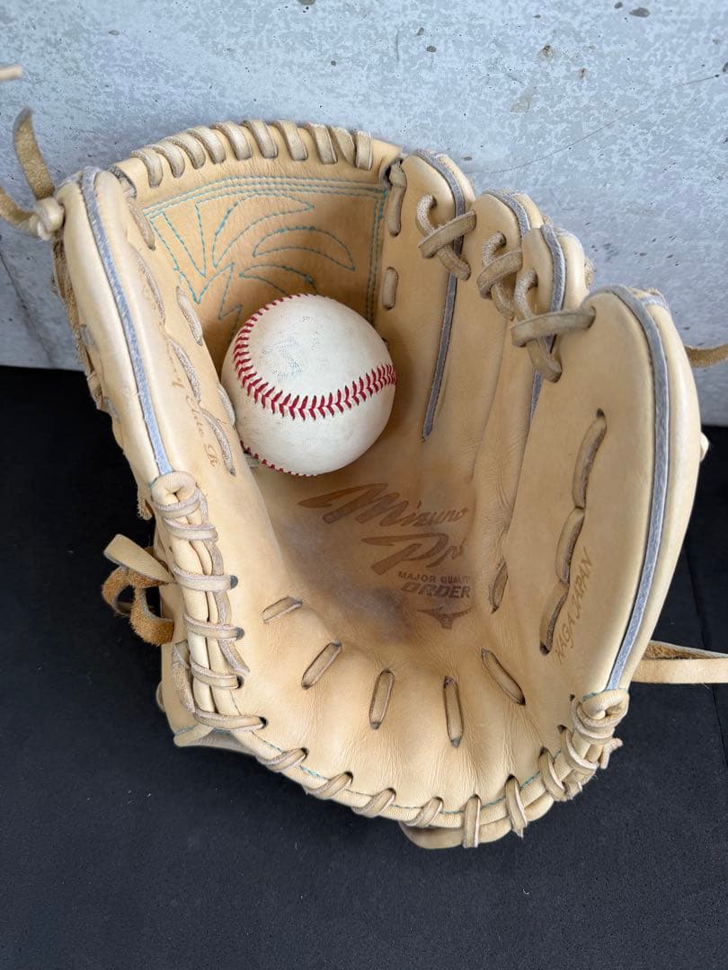 ミズノプロ　オーダー　軟式　グローブ　日本製