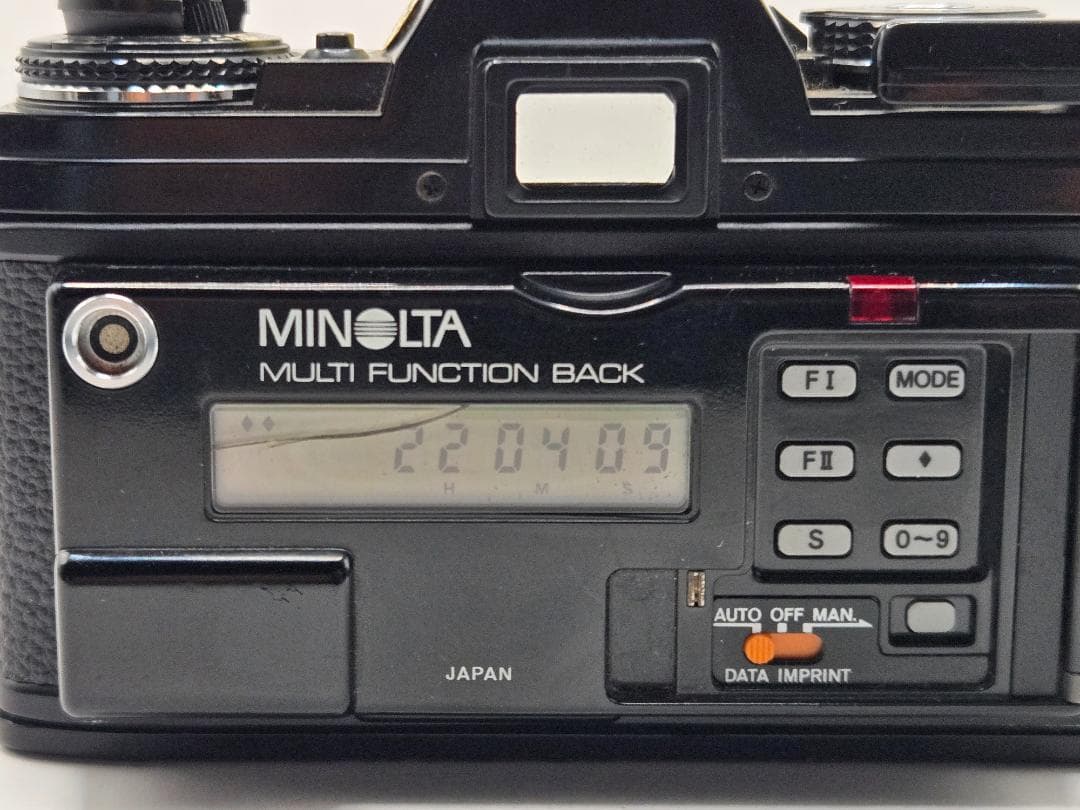 ミノルタ NEW X-700 MPS 希少 データバック付 正常動作品