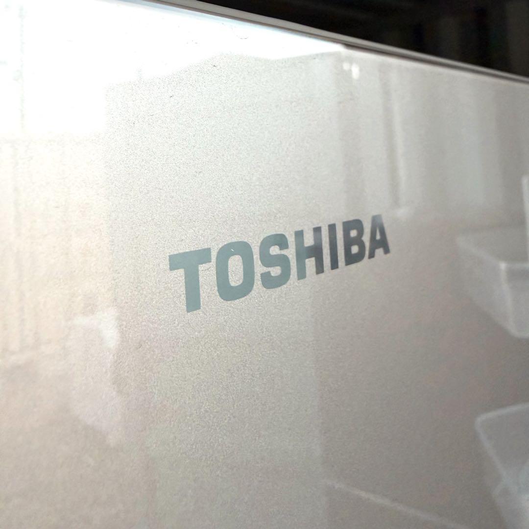 運搬取付無料！ルーセントアイボリー純正東芝マジック大容量6ドア冷蔵庫！完動超美品