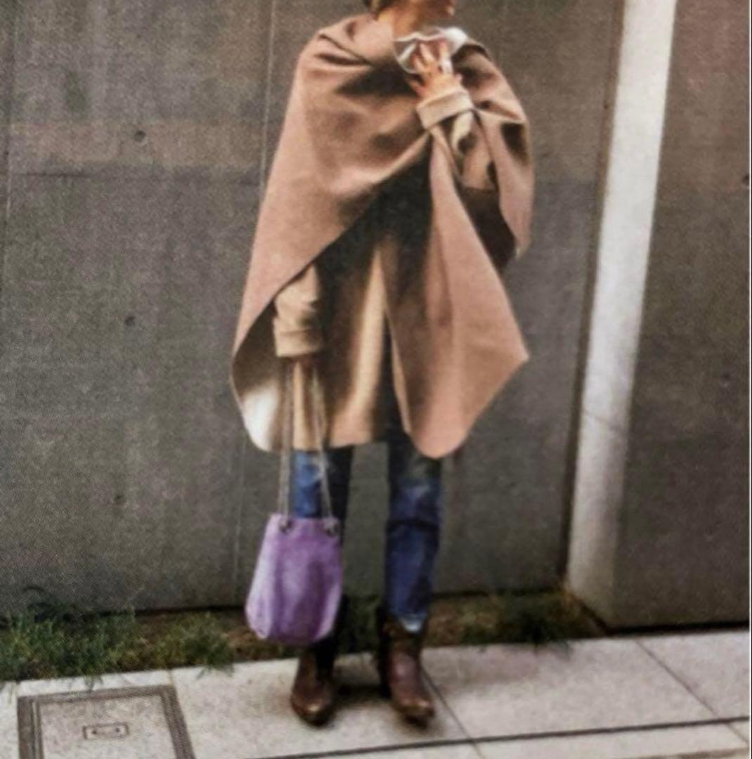 美品✨roku6ロクユナイテッドアローズ リバーポンチョコート 五明祐子さん着用