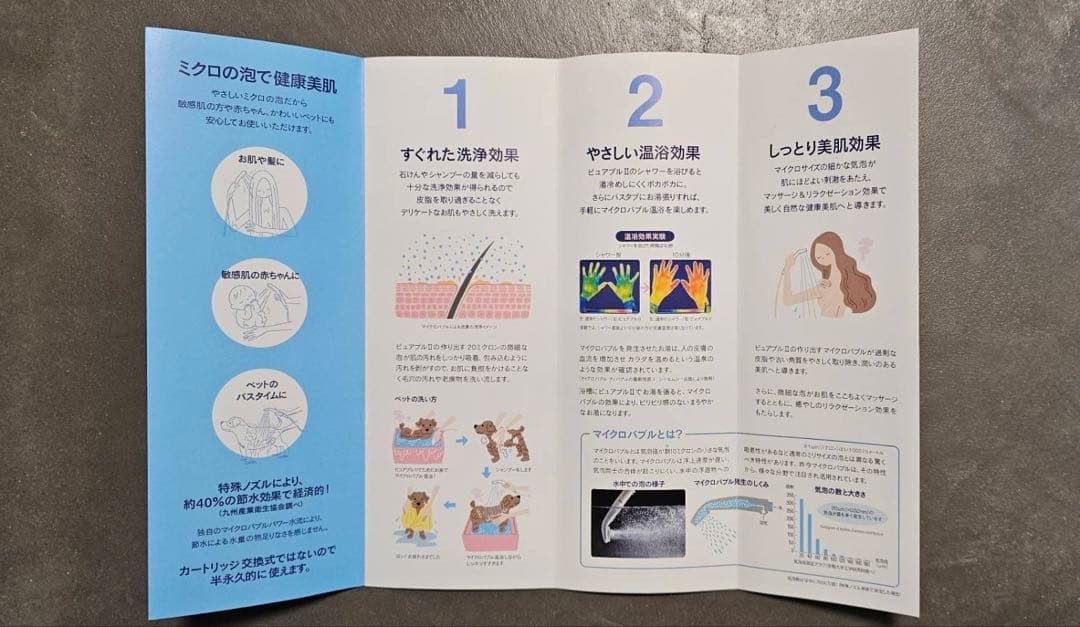 Purebble II ピュアブルⅡ シャワーヘッド マイクロバブル