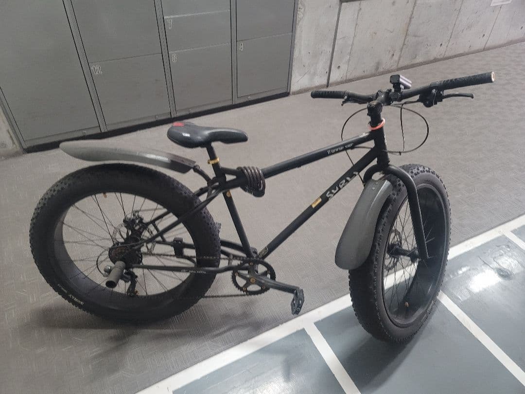 ファットタイヤ ビーチクルーザー ブラック