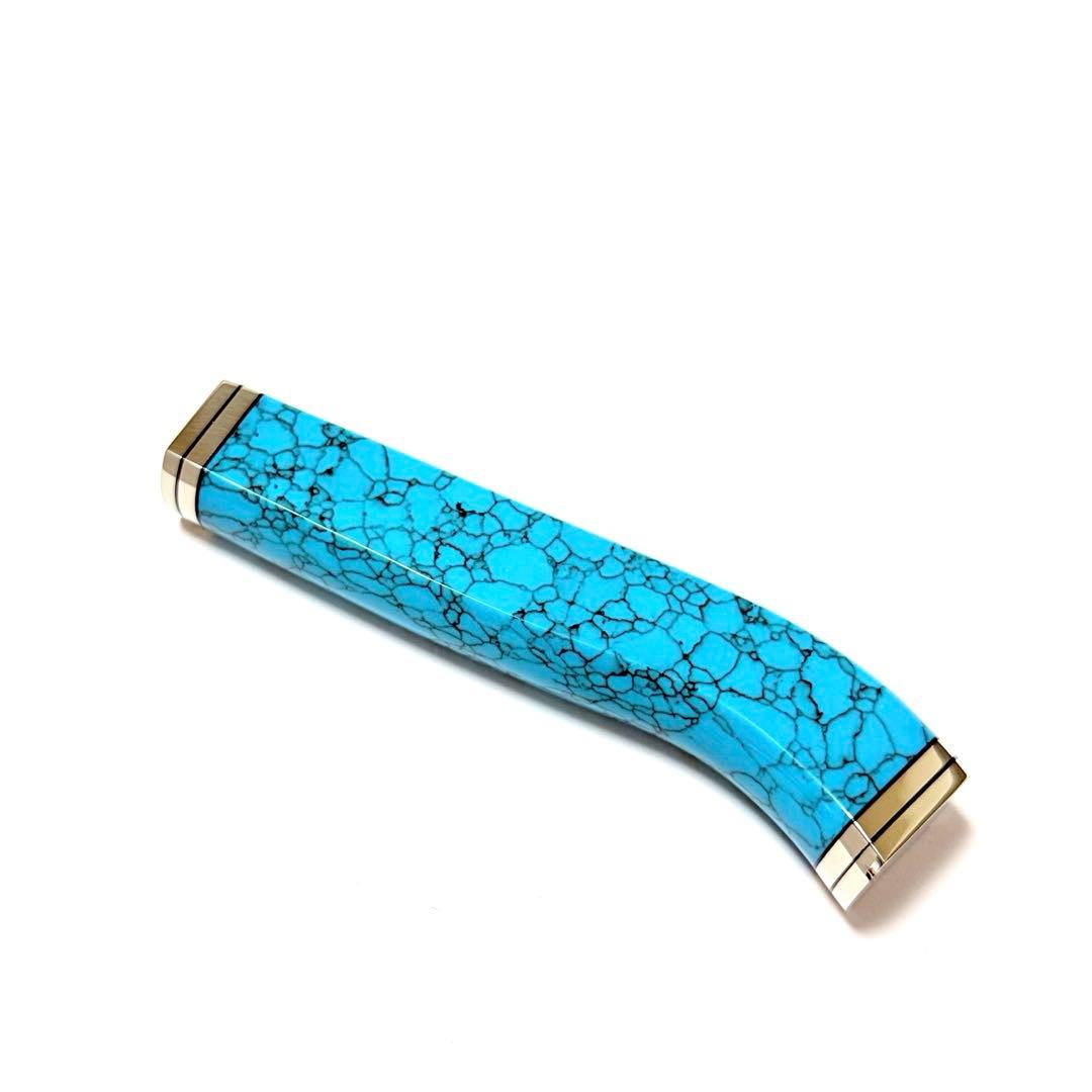 フルタング ウェスタンハンドル 牛刀210 ターコイズ 筋引210 トルコ石l