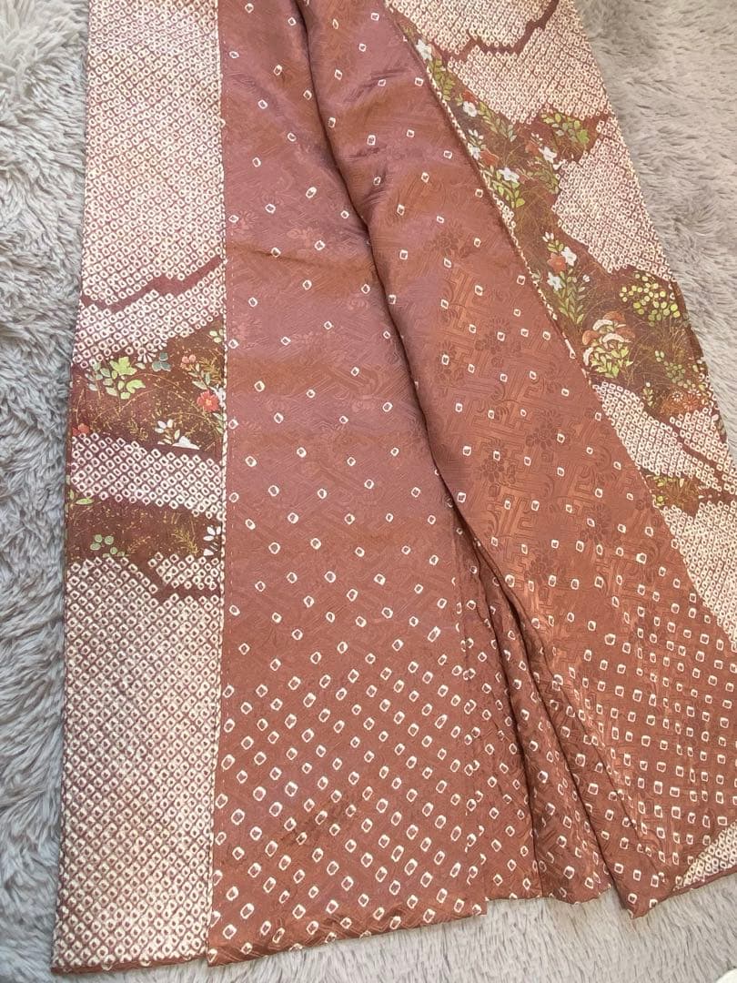 im☆様 正絹　絞り　訪問着　袷