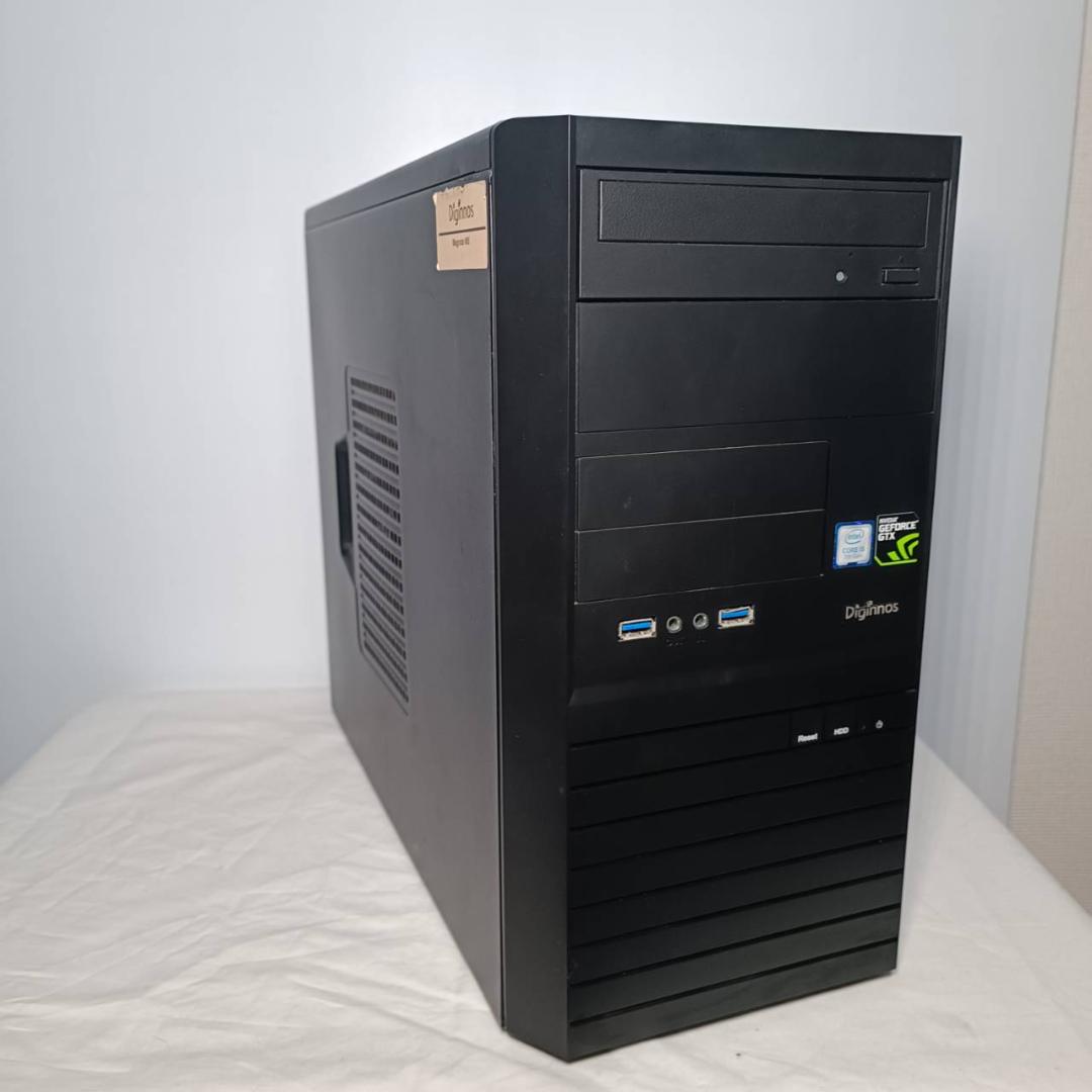 【激安ゲーミングPCフルセット】GTX1060 MS Office搭載 ドスパラ
