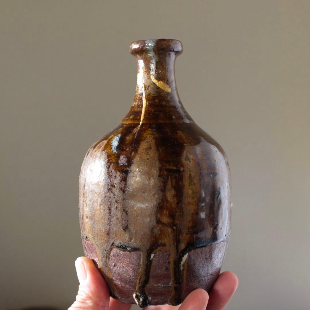 古高取 徳利 桃山〜江戸初期 古美術 酒器