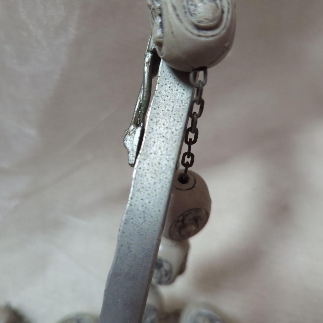 ビンテージ イタリア製 ロザリオ 長さ 160cm マリア キリスト カトリック