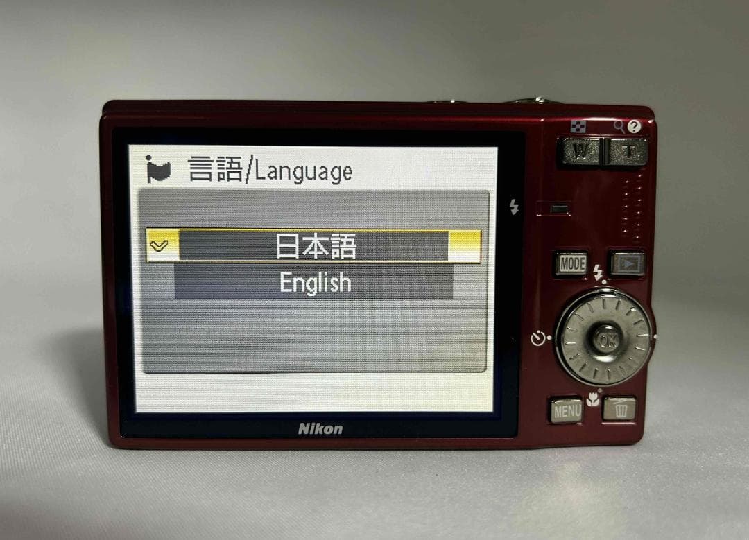 【極上美品】Nikon Coolpix S710元箱付レッド動作確認済41107