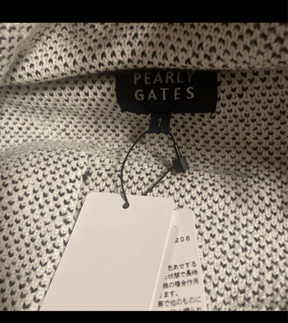 パーリーゲイツ　新品未使用　タグ付きフリンジ付き幾何学模様スカート