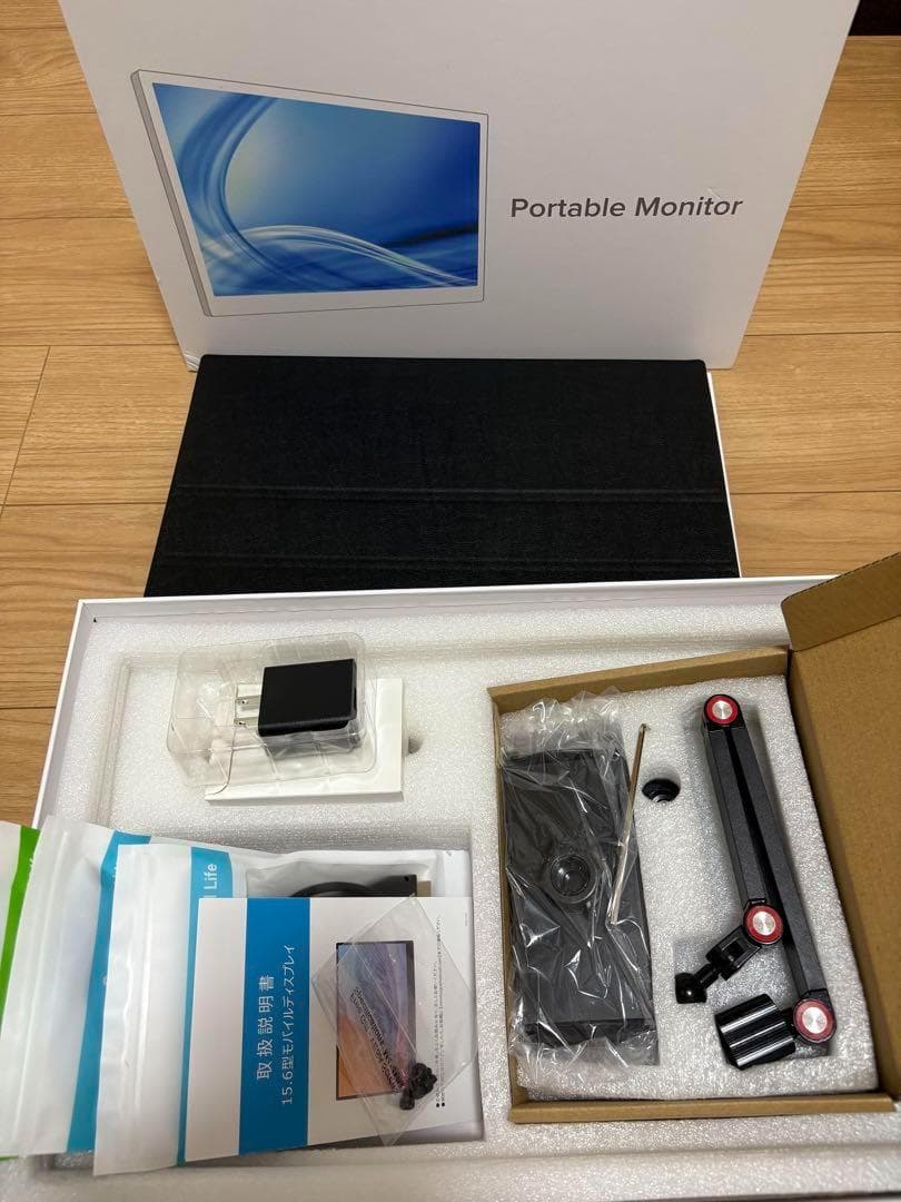 モバイルモニター 15.6インチ 1920*1080卓上スタンド付きゲーミング用