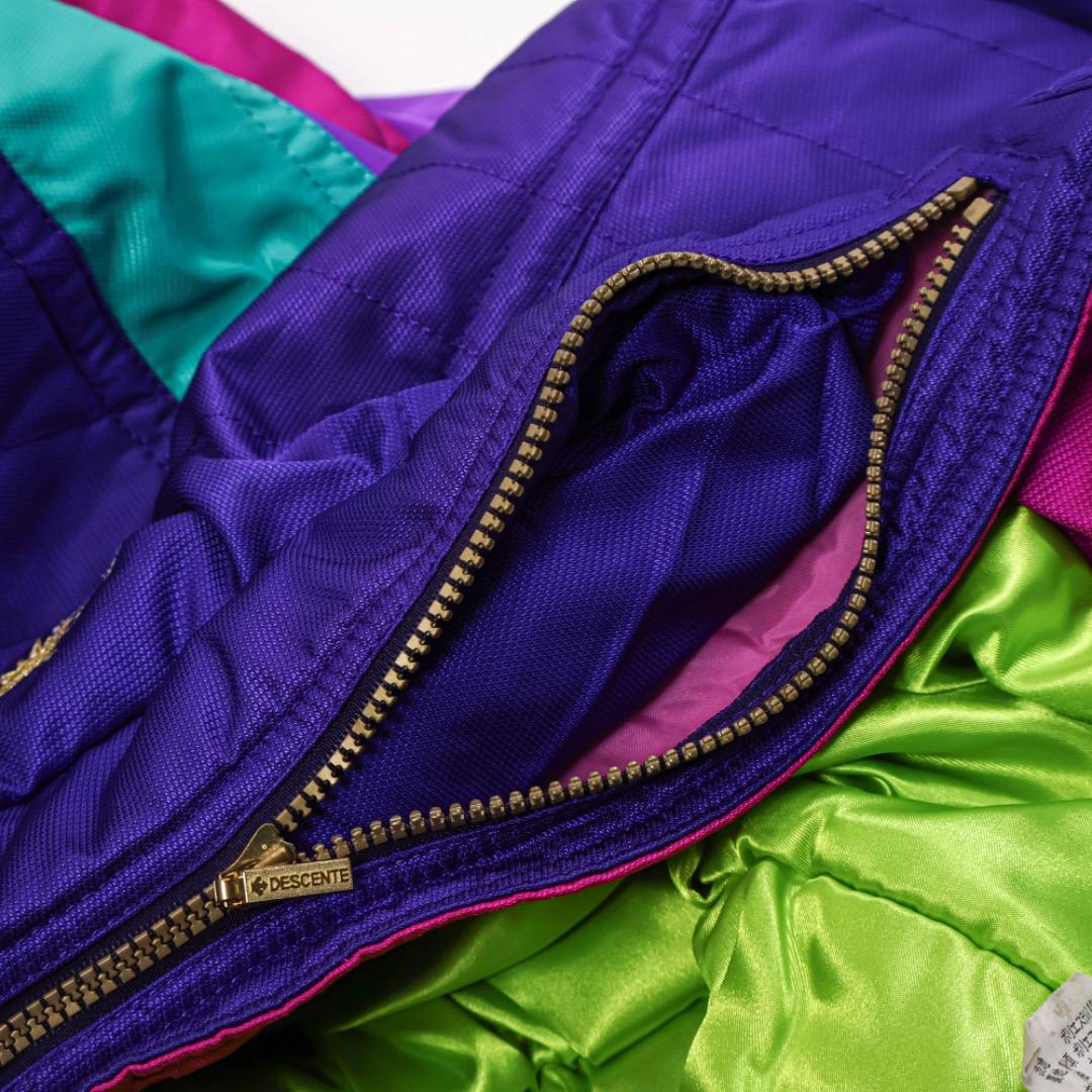 H3799-2◾️デサント　スキー　スノボ　ウェア　上下セットアップ