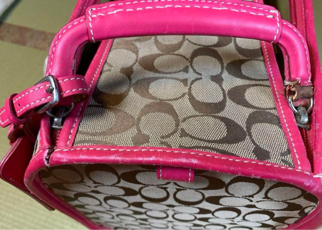【激レア】Coach キャリーバッグ ペット用　ペットキャリー