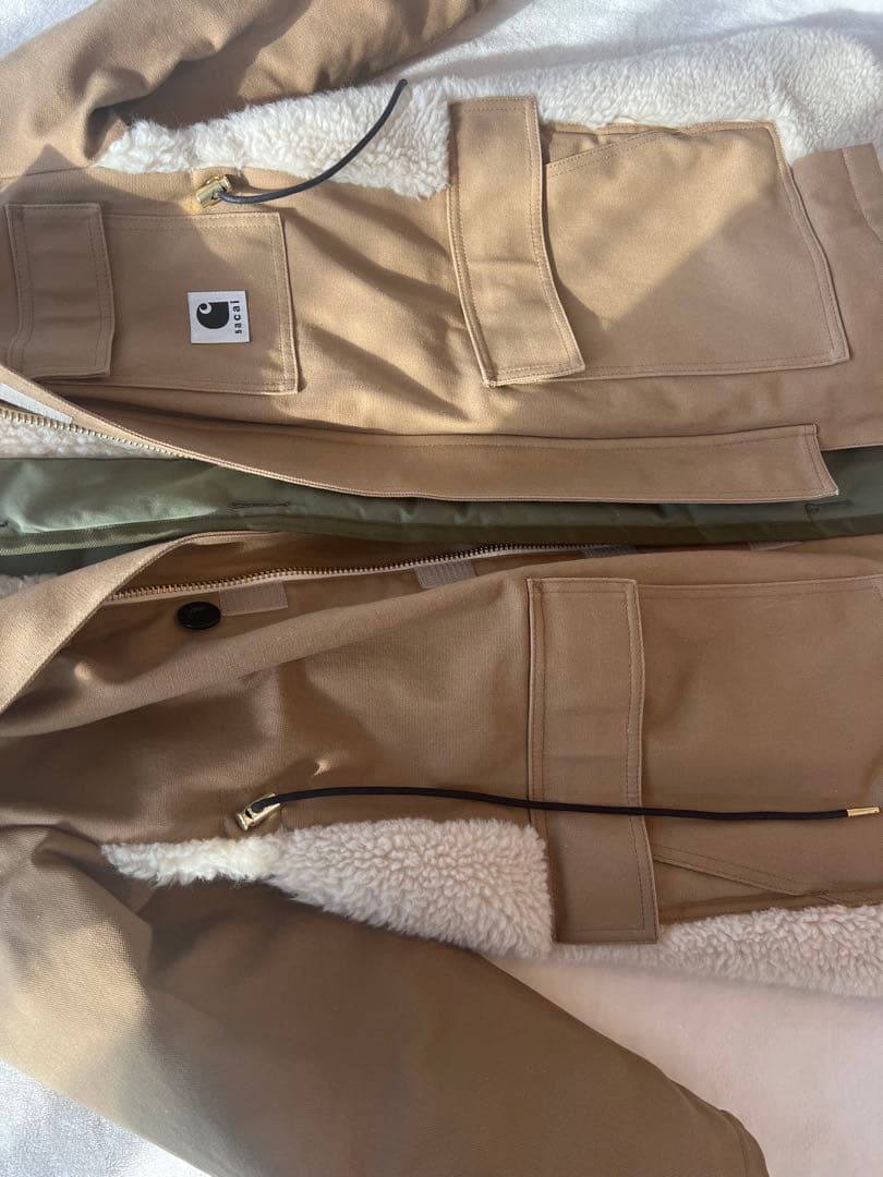 本物・sacai x Carhartt WIP Canvas Parka
