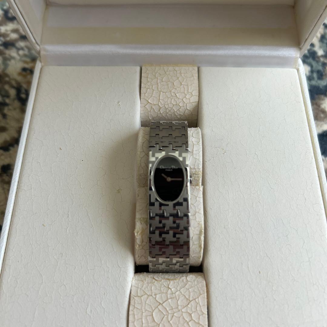 Christian Dior アナログ時計 シルバー