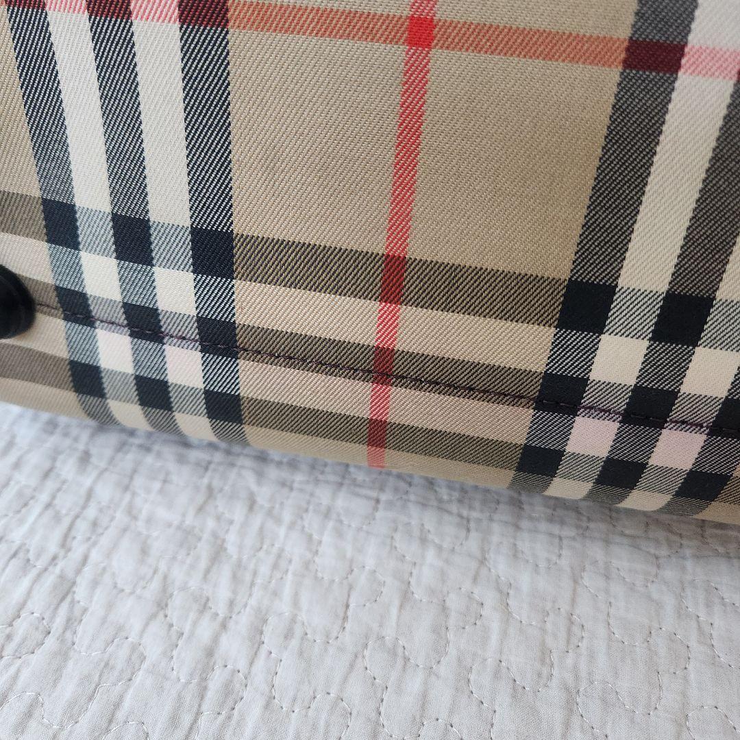 バーバリー　ミニボストン　ハンドバッグ　ノバチェック　ビンテージ