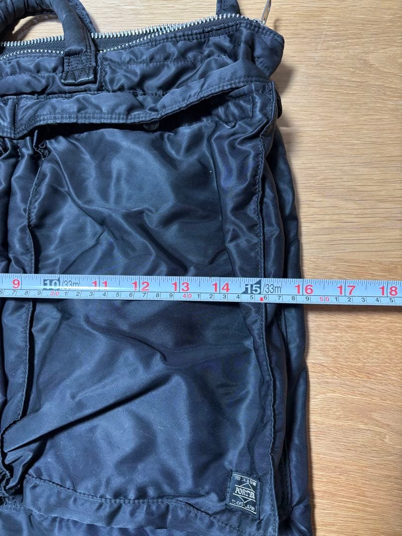 PORTER ポーター タンカー 2WAY ヘルメットバッグ トートショルダー黒