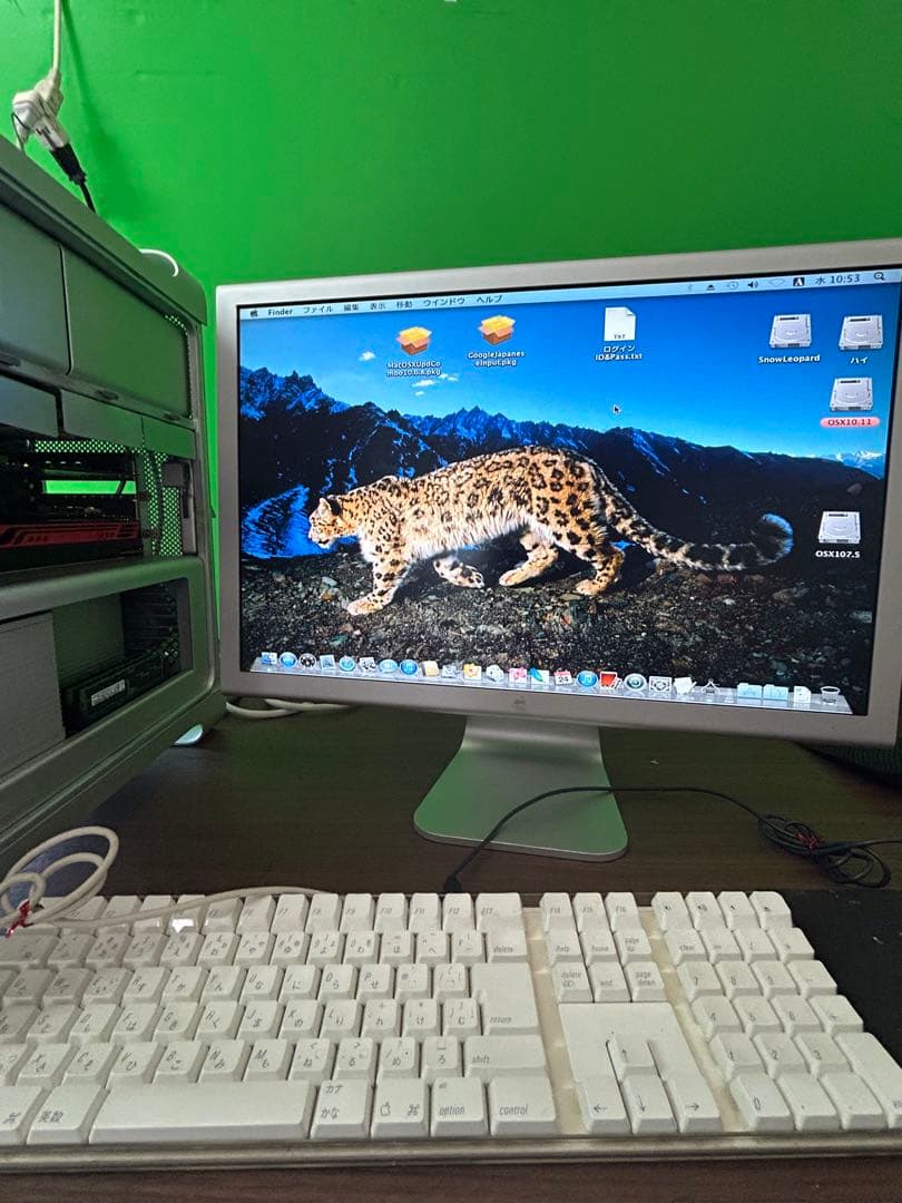 動作商品2009 Mac pro CPU2基タイプ