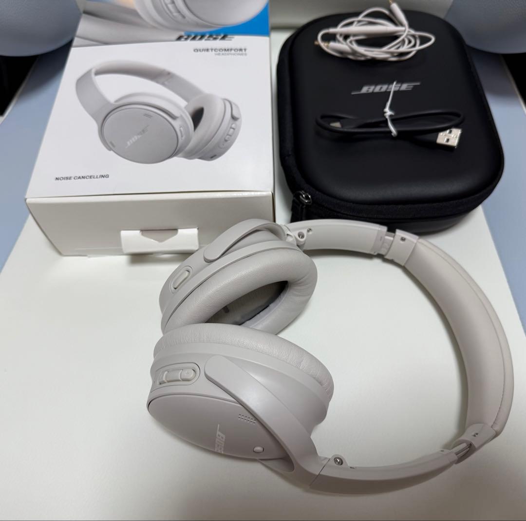 本日即決20000円★Bose QC Headphones ホワイトスネーク