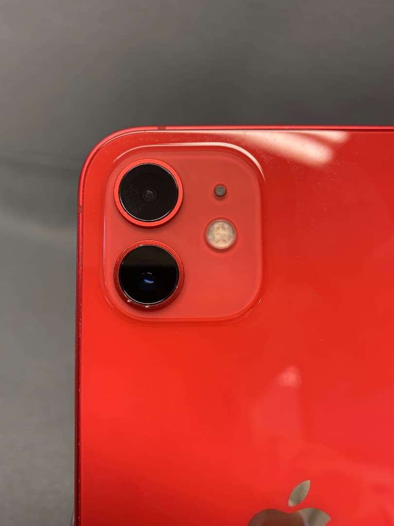 美品　国内版　SIMフリー　iPhone12 64GB レッド色