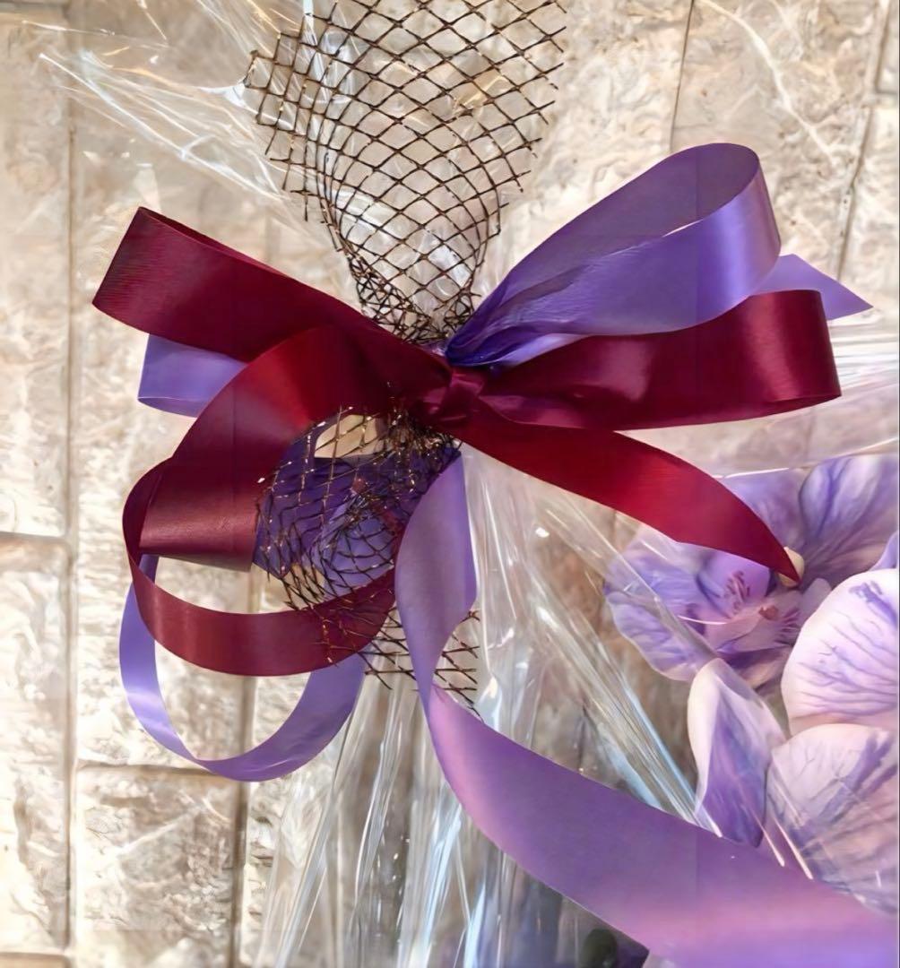 光触媒　人工観葉植物　ウォールグリーン　胡蝶蘭pu５本7645