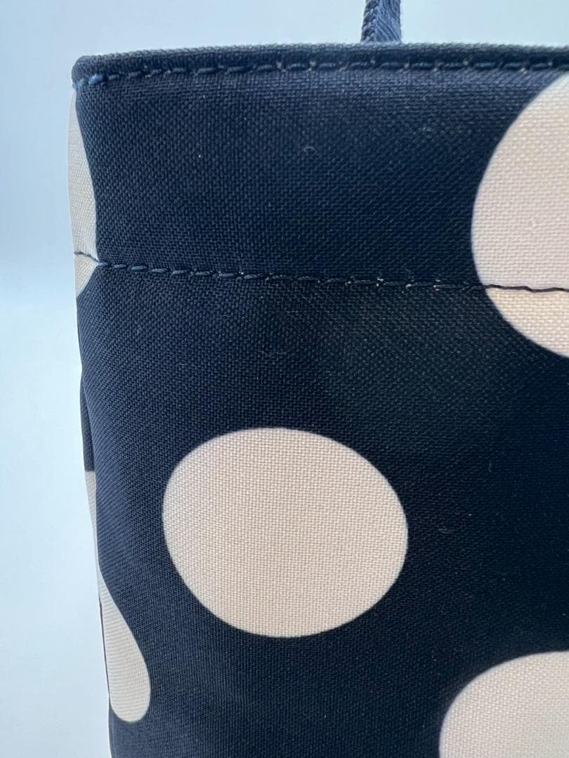 【美品】パーリーゲイツ　カートバッグ　ゴルフバッグ　ドット　ネイビー