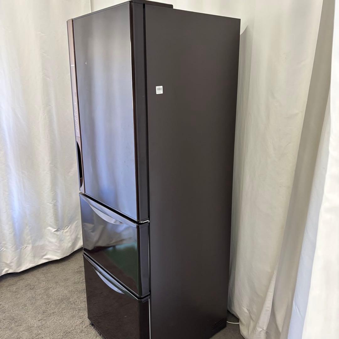 ★72　冷蔵庫　日立　スリム　大型　右開き300-400ℓ　安い　綺麗　設置無料