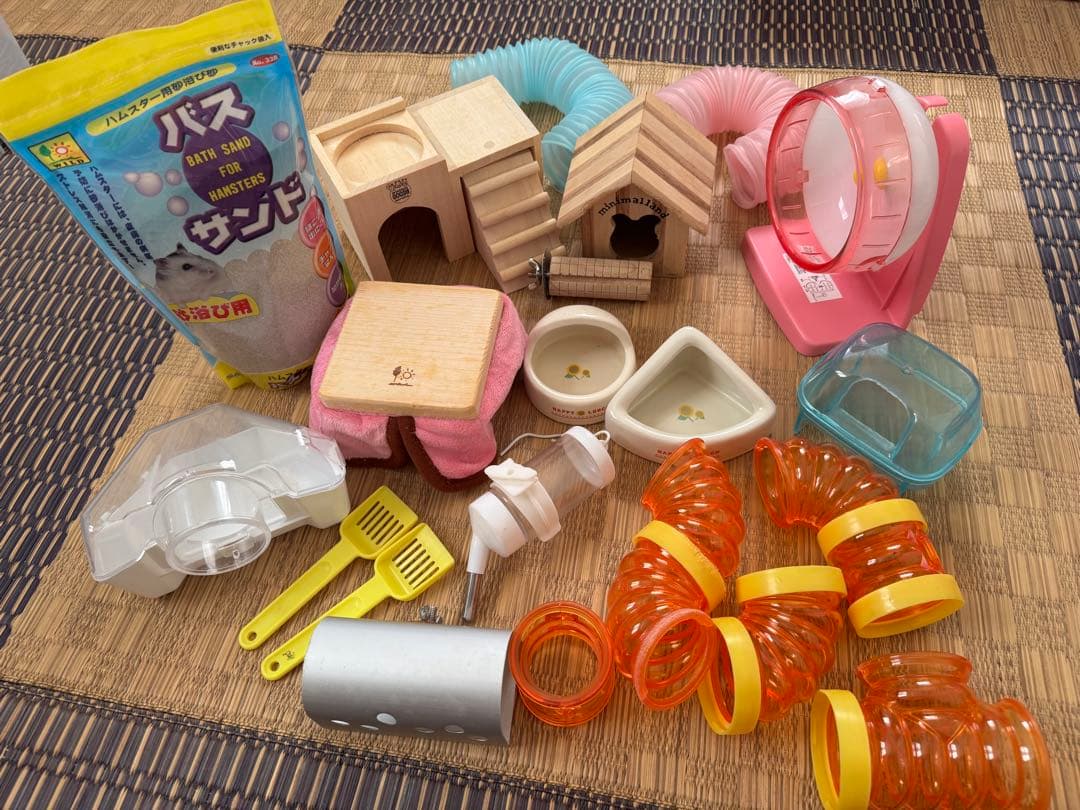 ハムスター用ケージアクセサリーセット