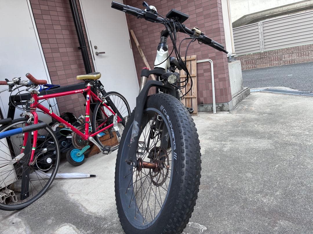 【ジャンク品】電動ファットバイク 26インチ