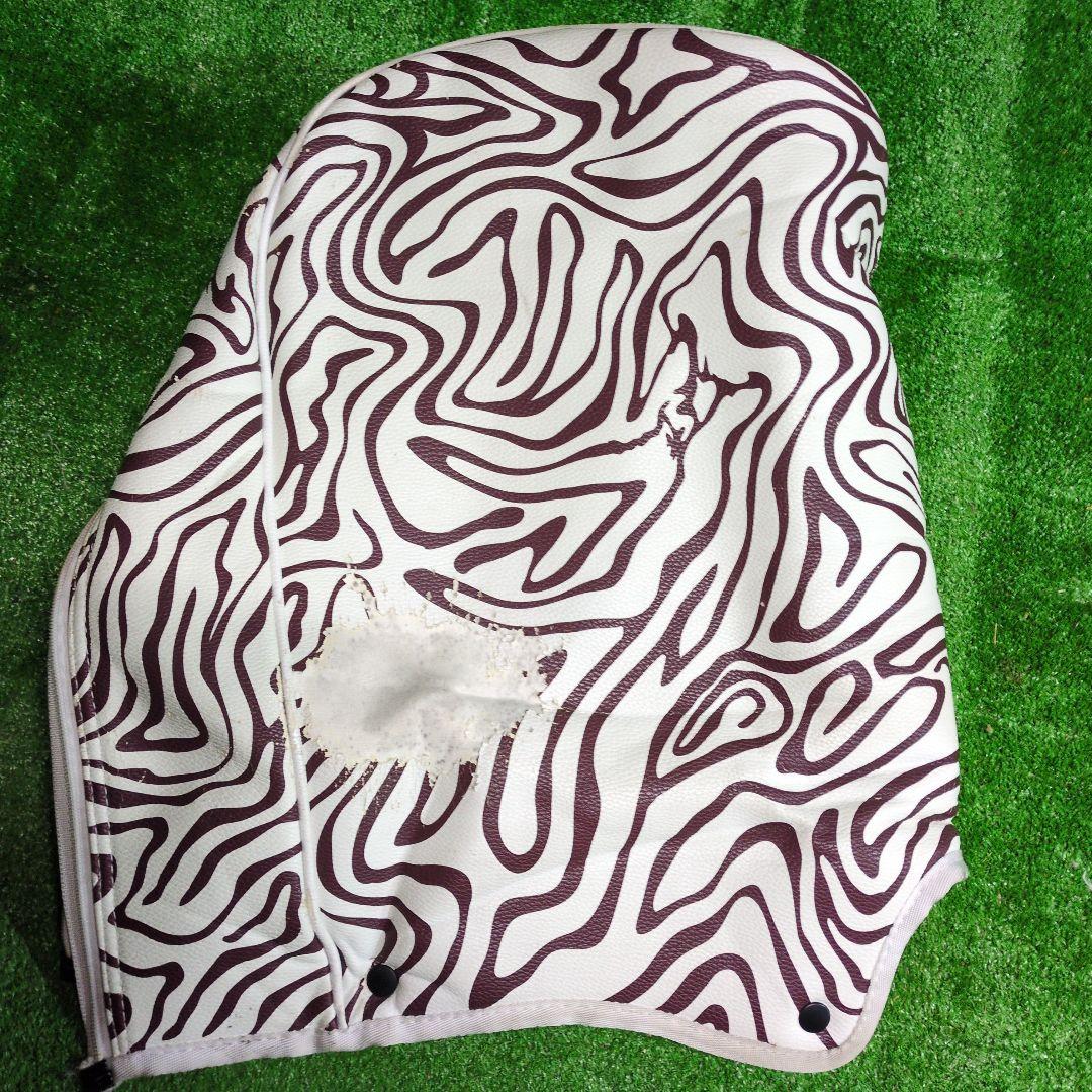 ゼブラ柄 ゴルフキャディバッグ OAKLEY