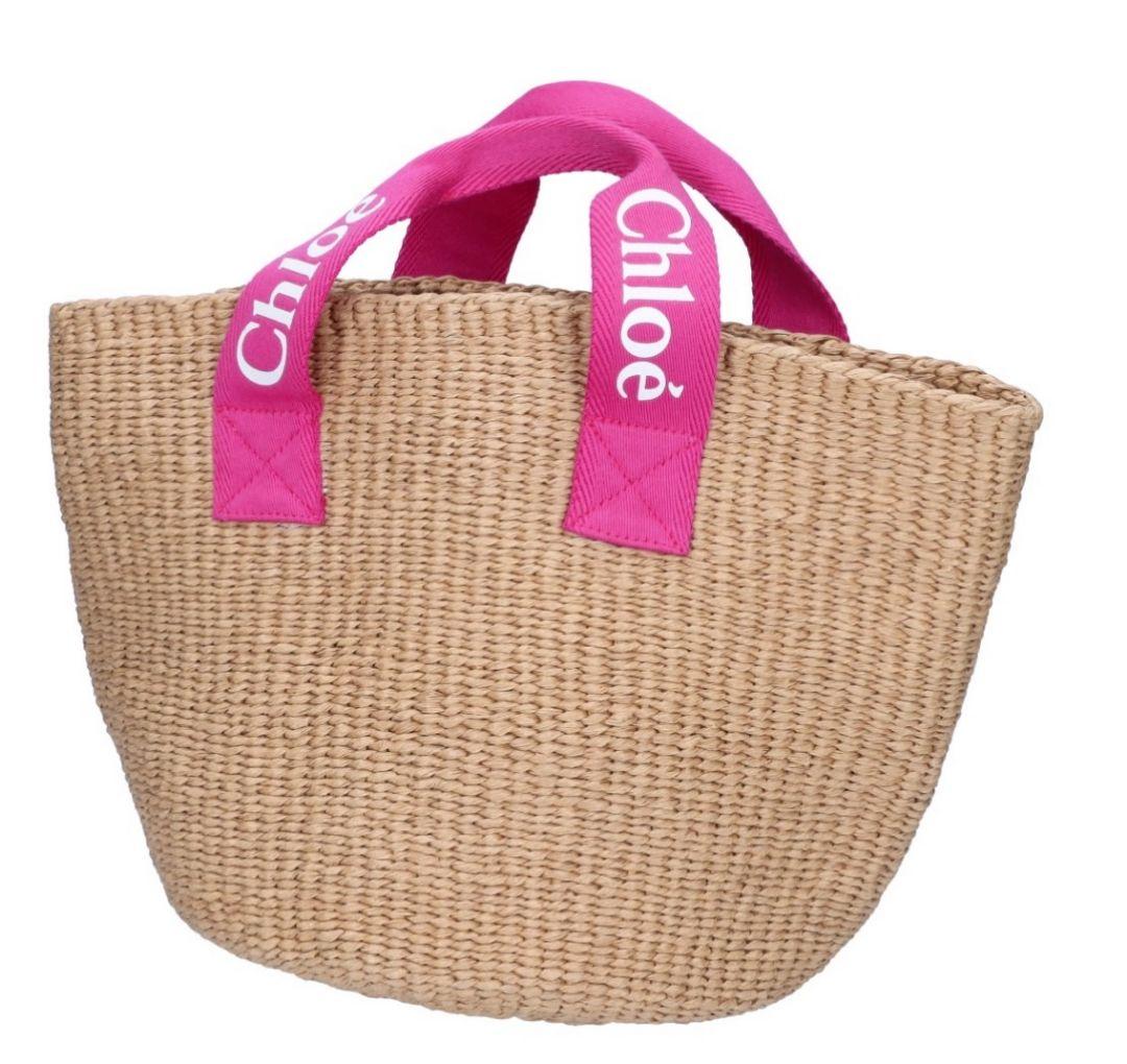CHLOE クロエキッズ かごバッグ ピンク